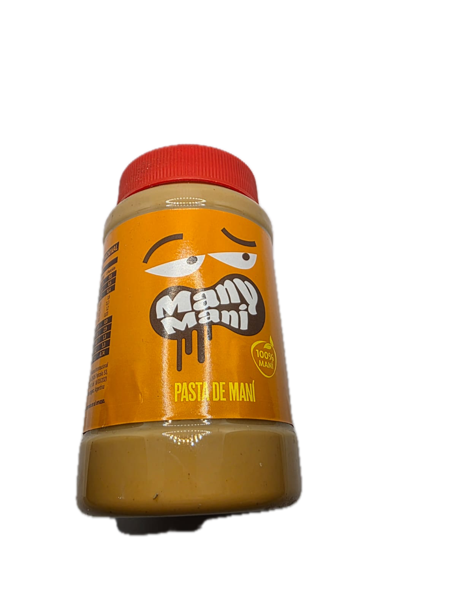 frutos secos Pasta de Maní Many Maní (100% Maní Natural) – Frasco 500g