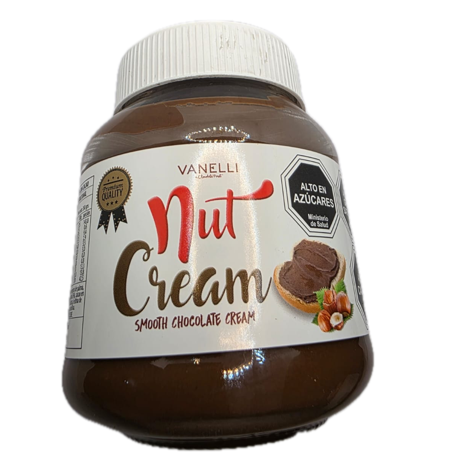 frutos secos Crema de Cacao y Avellanas Nut Cream Venilli – Frasco 350g